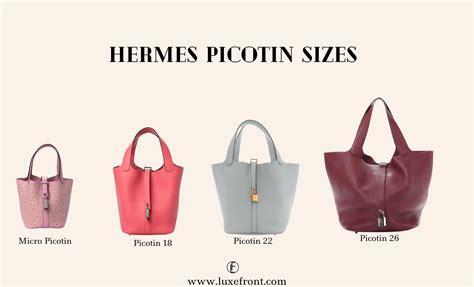 hermes pocotin|hermes picotin size chart.